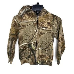 Winchester AP Camo Pattern Zip Hoodie Sweatshirt Youth Med (8)